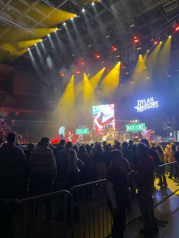 Great Southern Bank Arena, section: L, row: 1, seat: 5