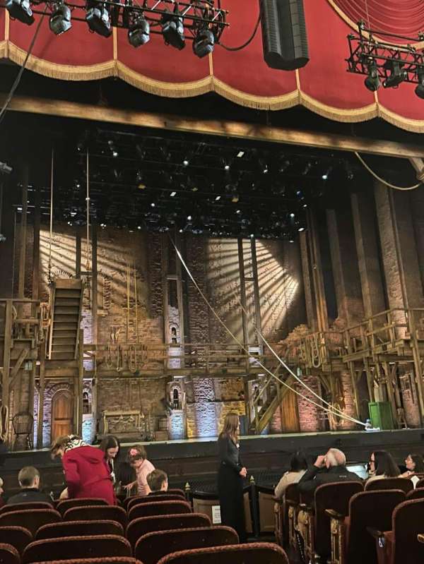 Citizens Bank Opera House, section: Orchestra LC, row: F, seat: 3