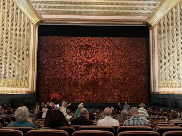 Lyric Opera of Chicago, section: Steiner Parquet 152, row: BB, seat: 124