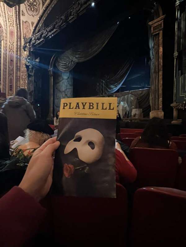 Cadillac Palace Theater, section: Orchestra R, row: F, seat: 8