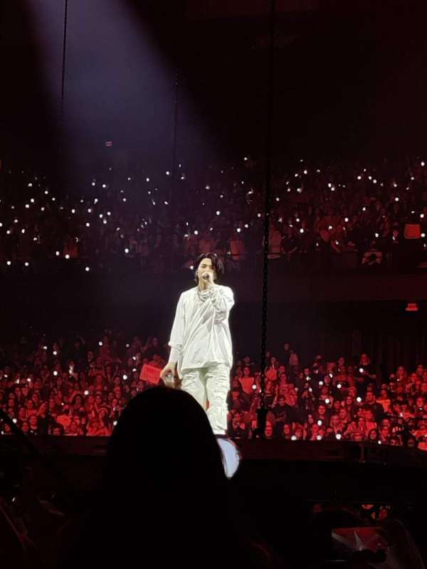 Allstate Arena, section: 110, row: AA, seat: 5
