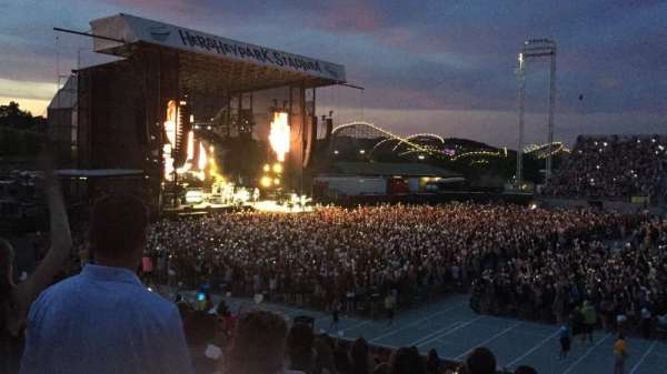 Hershey Park Stadium, section: 6, row: J, seat: 33