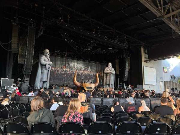 Toyota Pavilion at Concord, section: 106, row: L, seat: 11