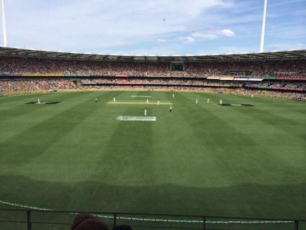 The Gabba, section: 433, row: DD, seat: 413