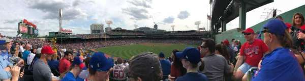 Fenway Park, section: Bleacher 36, row: 26, seat: 5-8