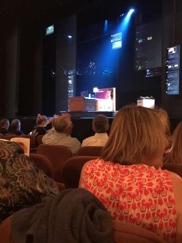 Music Box Theatre, section: Orchestra R, row: F, seat: 10-12