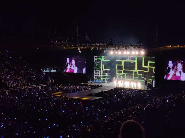 The O2, London, section: 110, row: Z, seat: 291