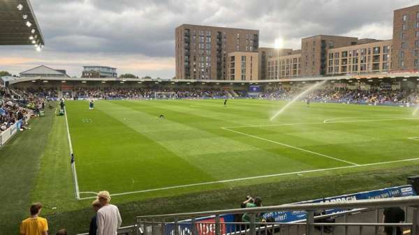 Cherry Red Records Stadium, section: 101, row: K, seat: 1