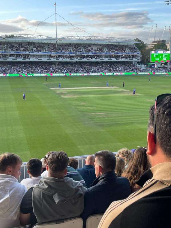 Lord's Cricket Ground, section: Tavern Upper 7, row: H, seat: 27