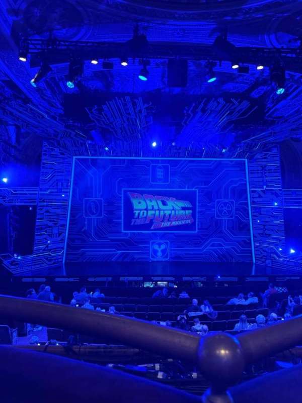 Winter Garden Theatre, section: Mezzanine RC, row: A, seat: 104