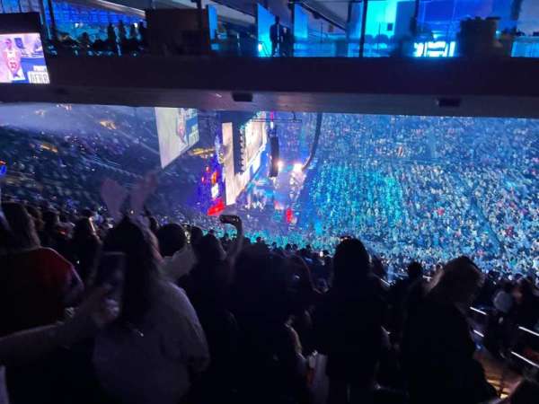 Madison Square Garden, section: 223, row: 21, seat: 20