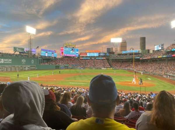 Fenway Park, section: Grandstand 24, row: 1, seat: 11