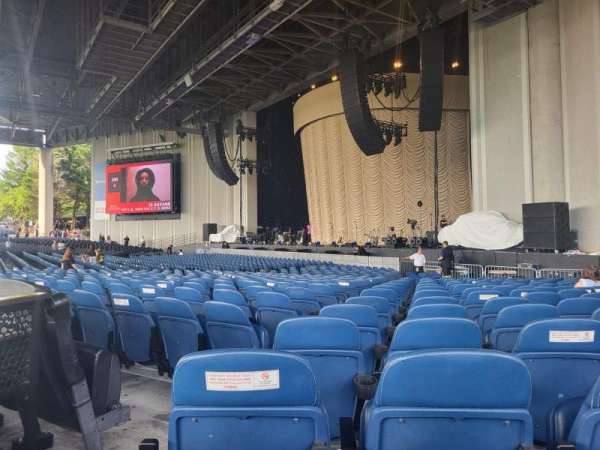 Truliant Amphitheater, section: 1, row: AA, seat: 20