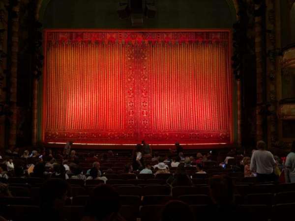 New Amsterdam Theatre, section: Orchestra C, row: R, seat: 106