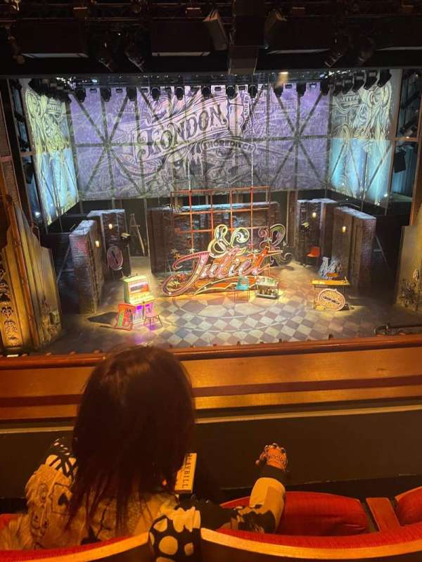 Stephen Sondheim Theatre, section: Mezzanine C, row: BB, seat: 115