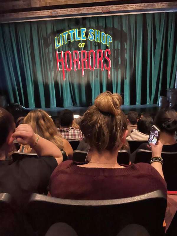 Westside Theatre Upstairs, section: Orchestra C, row: G, seat: 105
