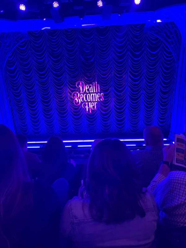 Lunt-Fontanne Theatre, section: Front Mezzanine C, row: C, seat: 110