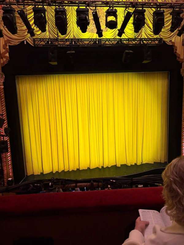 John Golden Theatre, section: Front Mezzanine L, row: B, seat: 105
