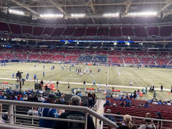 The Dome at America's Center, section: 112UP, row: BB, seat: 24