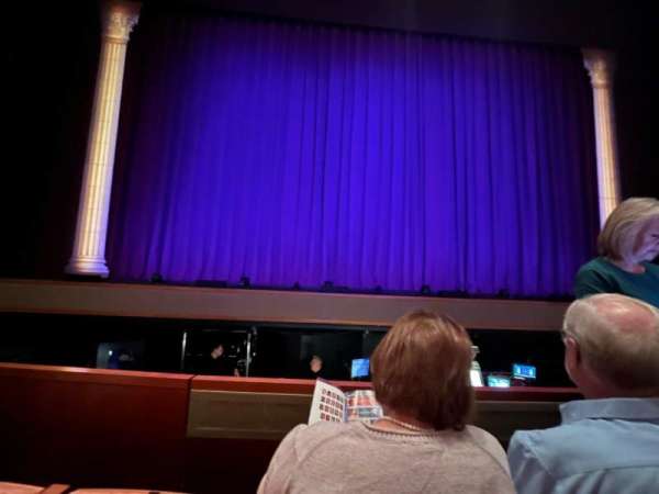 Eccles Theater, section: Orchestra C, row: B, seat: 111