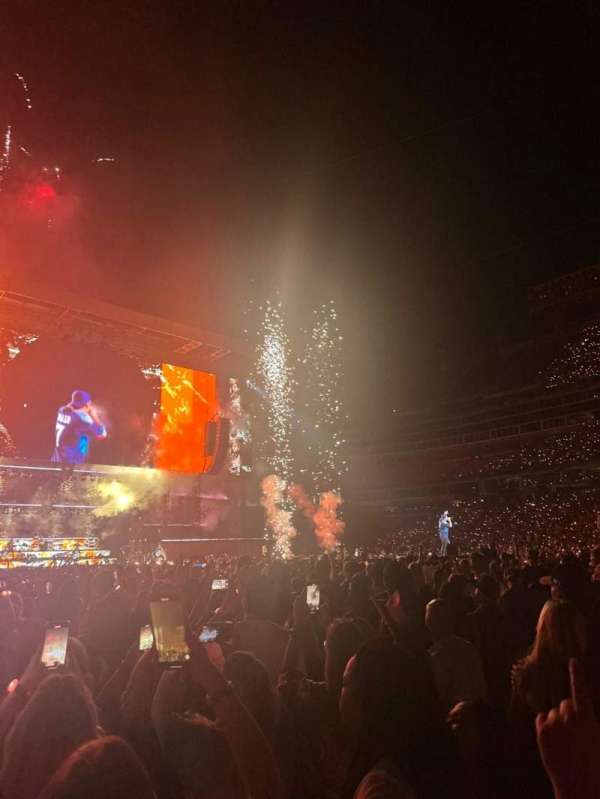 Nissan Stadium, section: Floor D, row: 42, seat: 17-18