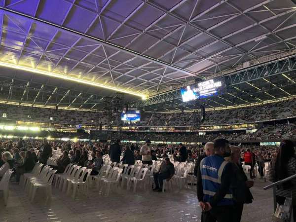 Marvel Stadium, section: L1-37, row: A, seat: 55