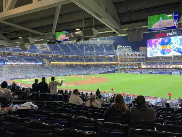 Petco Park, section: 119, row: 43, seat: 8