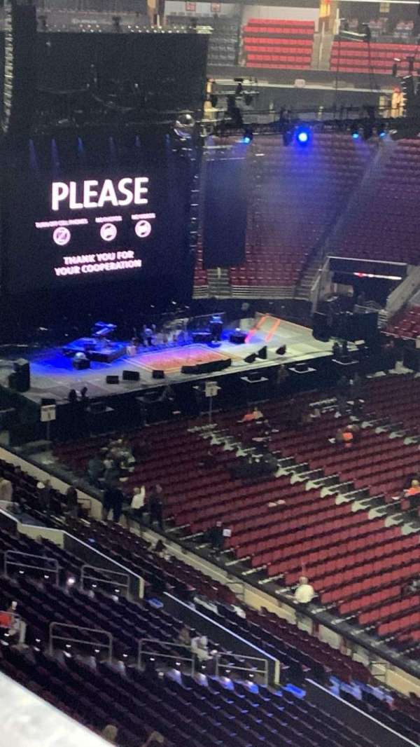 Lenovo Center, section: 302, row: A, seat: 9