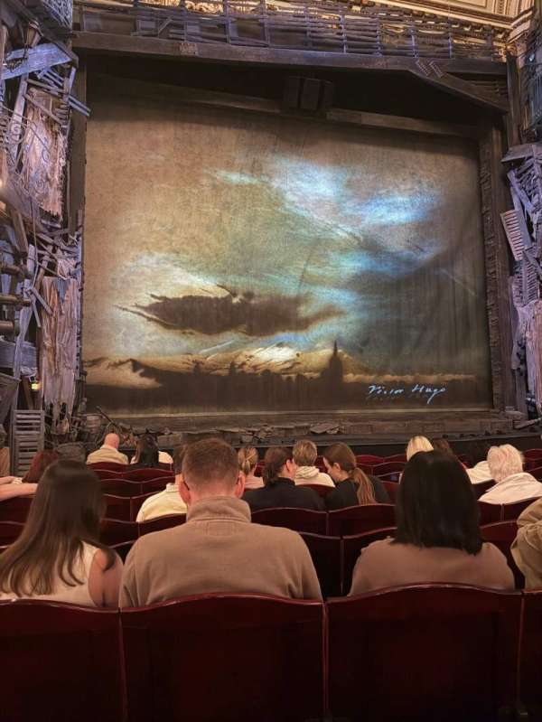 Sondheim Theatre, West End, section: Stalls, row: J, seat: 22