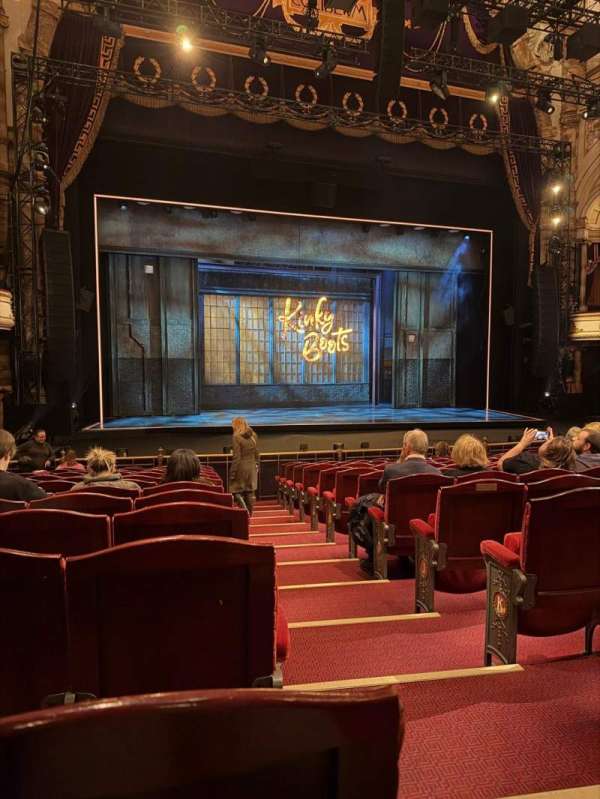 London Coliseum, section: Stalls, row: N, seat: 27