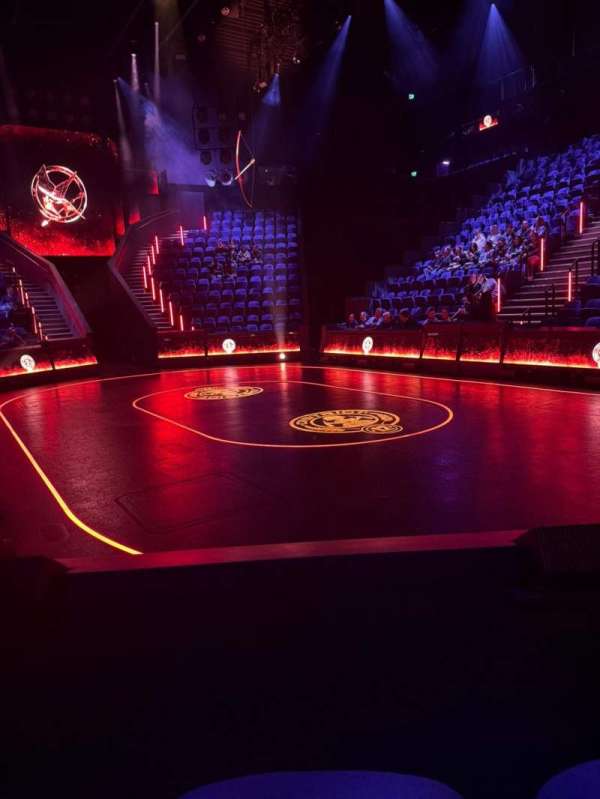 Troubadour Canary Wharf Theatre, section: District 1, row: B, seat: 54