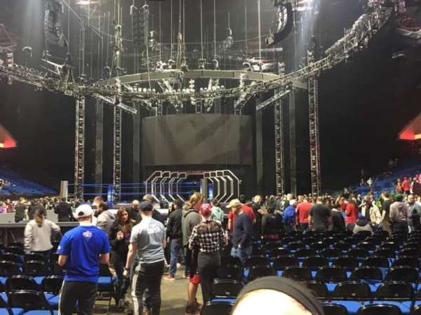 BOK Center, section: F4, row: P, seat: 14