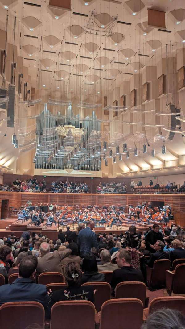 Davies Symphony Hall, section: Orchestra L, row: Y, seat: 7