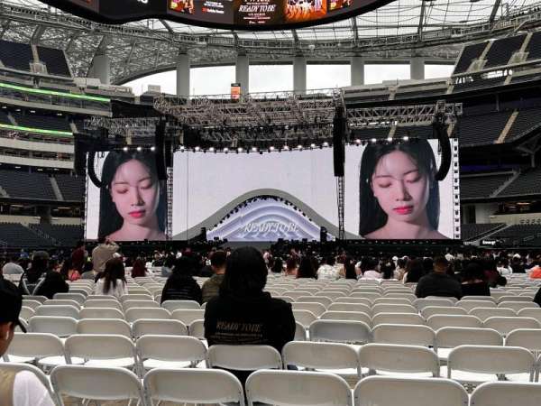 SoFi Stadium, section: Floor C4, row: 35, seat: 14