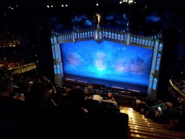 Prince of Wales Theatre, section: Circle, row: K, seat: 11