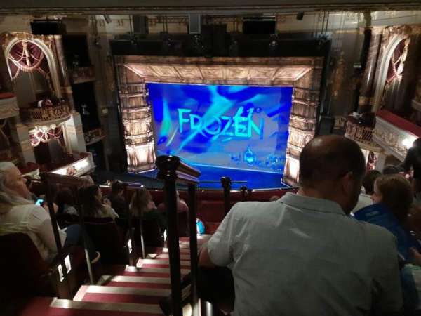 Theatre Royal Drury Lane, section: Grand Circle, row: F, seat: 18