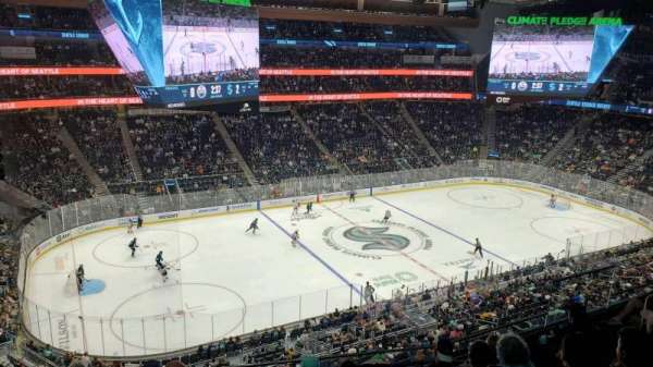 Climate Pledge Arena, section: 103, row: BAR, seat: 10
