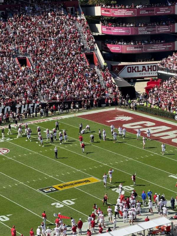 Williams-Brice Stadium, section: 503, row: 33, seat: 07