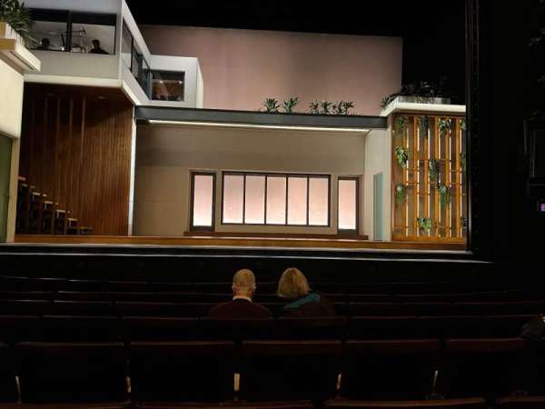 Hudson Theatre, section: Orchestra C, row: H, seat: 112