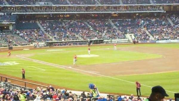 Citi Field, section: 108, row: 32, seat: 1