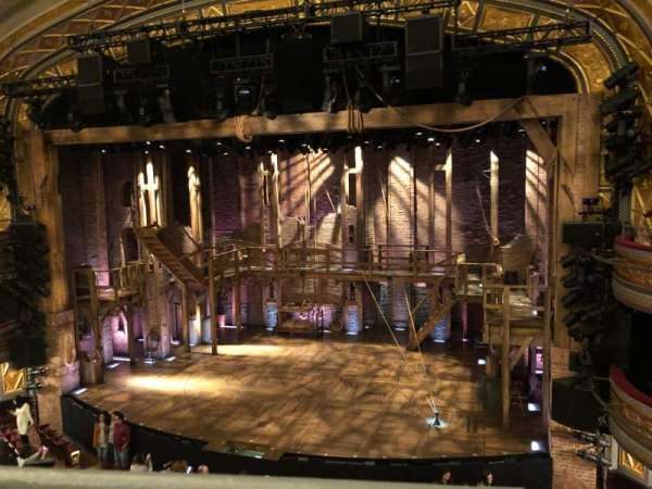Richard Rodgers Theatre, section: Front Mezzanine R, row: A, seat: 4
