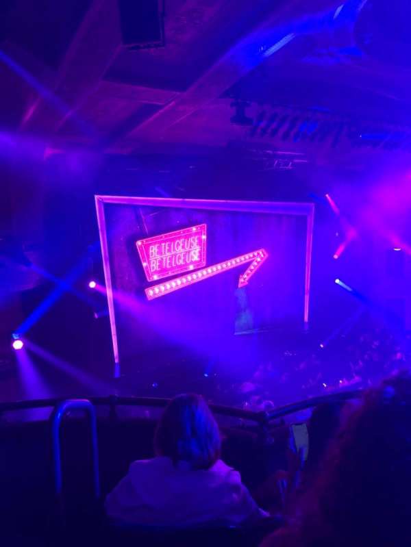 Winter Garden Theatre, section: Mezzanine LC, row: C, seat: 35
