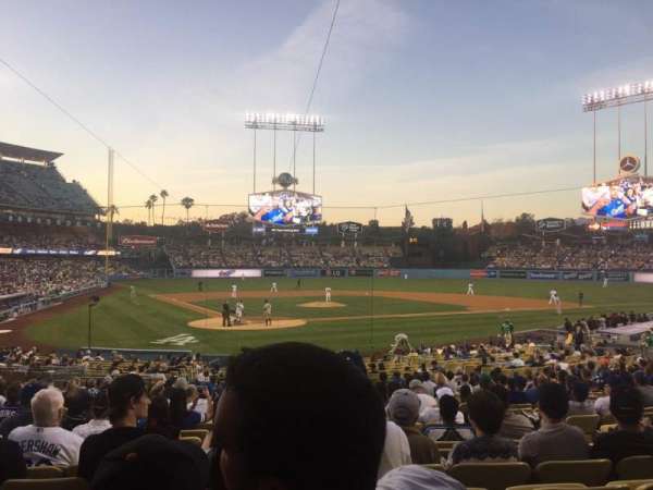 Dodger Stadium, section: 6FD, row: U, seat: 8