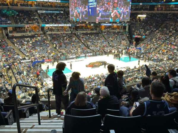 FedEx Forum, section: PINN9, row: J, seat: 15