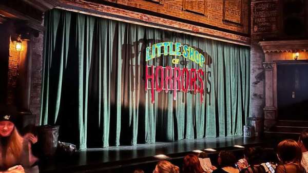 Westside Theatre Upstairs, section: Orchestra L, row: E, seat: 1