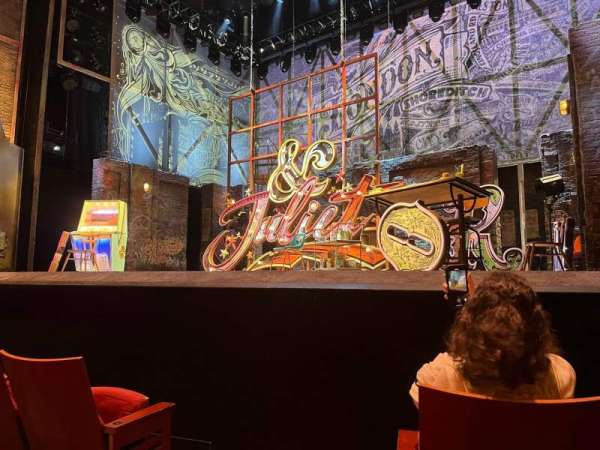 Stephen Sondheim Theatre, section: Orchestra R, row: C, seat: 2