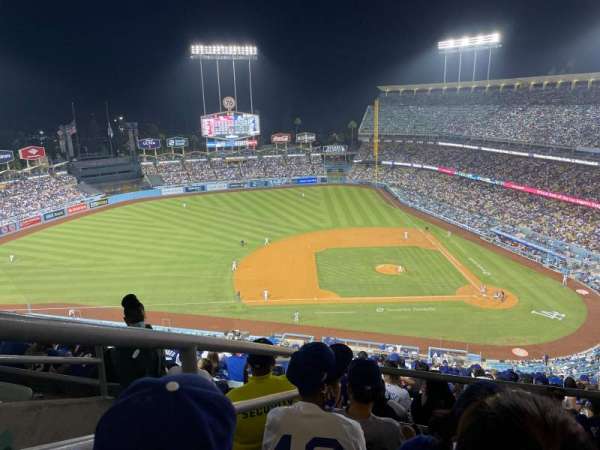 Dodger Stadium, section: 17RS, row: DD, seat: 8