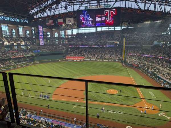 Globe Life Field, section: 212, row: 2, seat: 10