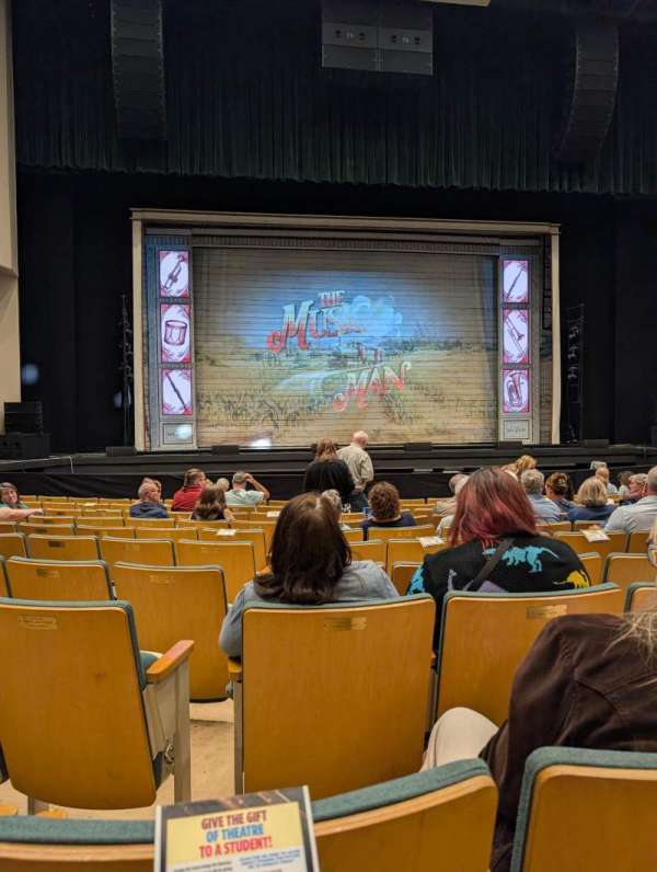 King Center for the Performing Arts, section: Orchestra, row: P, seat: 36
