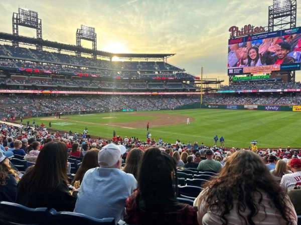 Citizens Bank Park, section: 111, row: 36, seat: 16
